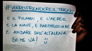 vorrei prendereil treno