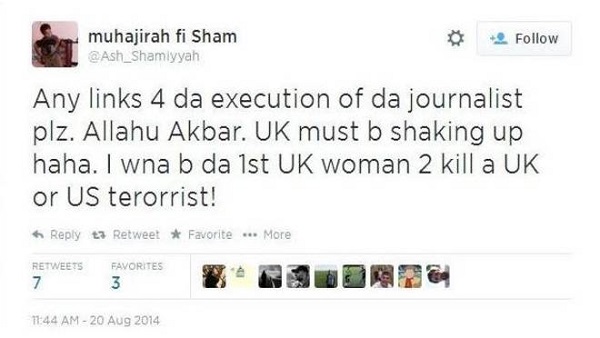 kadijah dare, donna britannica, donna jihadista, jihadista britannica, prima donna a uccidere occidentale