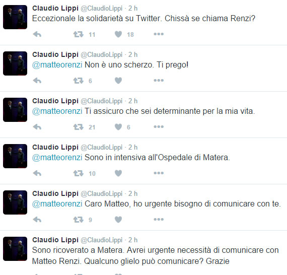 claudio-lippi-su-twitter-matteo-renzi