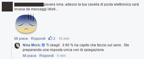 nina-moric-commento-facebook