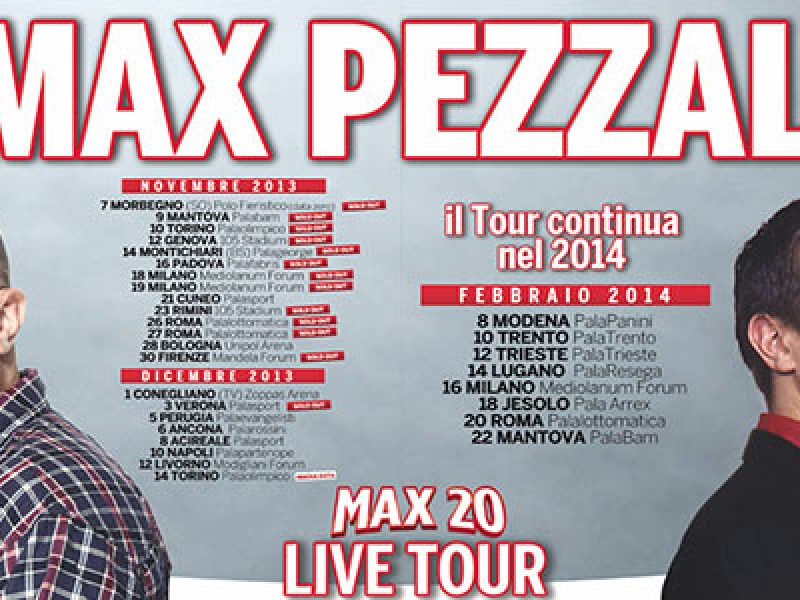 tour max pezzali sicilia