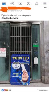 Igor Gelarda, Atto intimidatorio, Europee maggio 2019, Sicilia, Palermo, Lega, Candidato, a testa in giù.