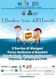 festa multiculturale dei bambini, Palermo, Giardini Reali, Palazzo dei Normanni, Fondazione Federico II, Il sorriso di Wangari,