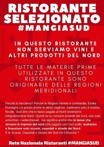 #mangiasud, iniziativa, bar devenitizzato, Calabria, Veneto